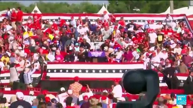 En images : l'attaque contre Donald Trump à un meeting de Pennsylvanie