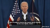 Attentato a Trump, Biden: 