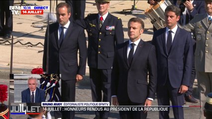 Défilé du 14-Juillet: la Marseillaise retentit avenue Foch