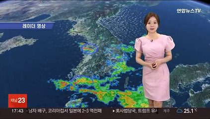 [날씨] 내일까지 남부·제주 강한 장맛비…중부 폭염 계속