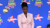 Celina Smith 2024 Kids' Choice Awards Orange Carpet