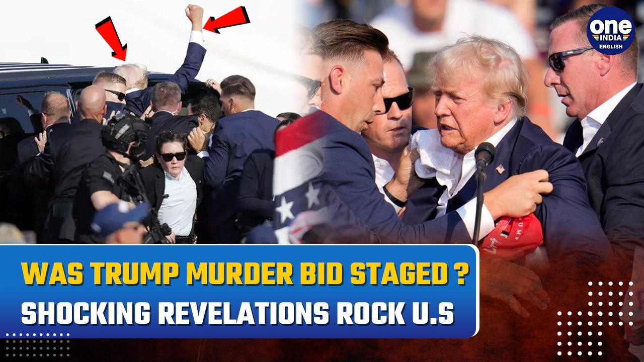 'Donald Trump Hit By Glass Not Bullet': New Shocking Reports Claim Trump Shot In A Planned Stunt?