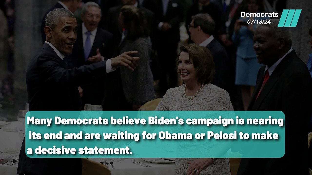 Democrats Await Obama and Pelosi's Decision