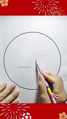 scenery drawing ideas II circle scenery drawing II বৃত্তে দৃশ্য অঙ্কন