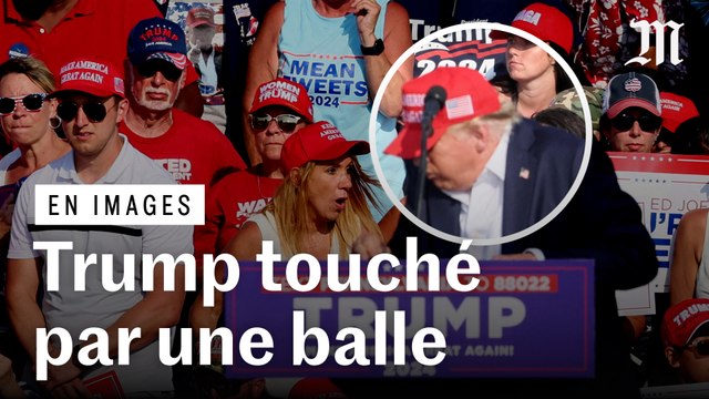 Les images de la tentative d’assassinat contre Donald Trump lors d’un meeting en Pennsylvanie