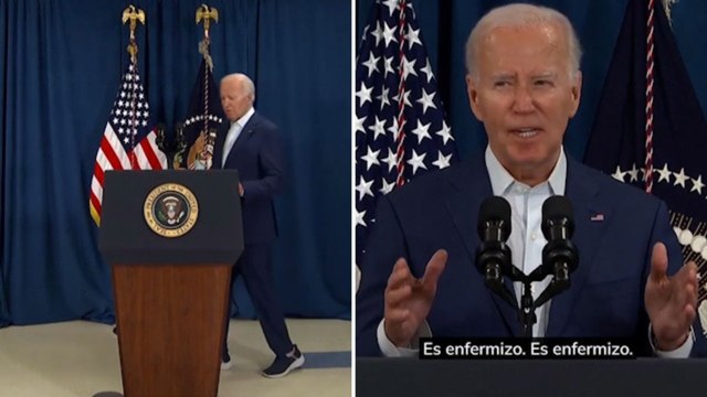 La primera reacción de Biden al intento de atentado contra Donald Trump