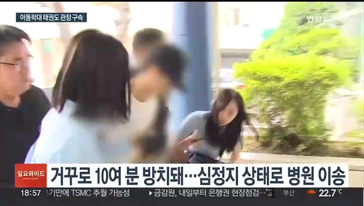 '5살 아이 심정지' 태권도 관장 구속…"증거인멸·도주우려"