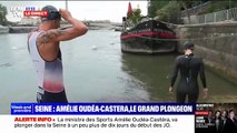 JO 2024 : frayeur pour Amélie Oudéa-Castéra. Sa baignade dans la Seine ne s’est pas passée comme prévu ! (VIDEO)