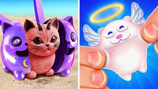 Angel Vs Devil Cat Story *Gadgets And Crafts From Heaven And Hell*