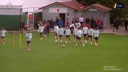 La Roja, un dernier entraînement avant la finale !