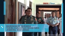 Wamenhan Terima Kunjungan Sekretaris Wantannas