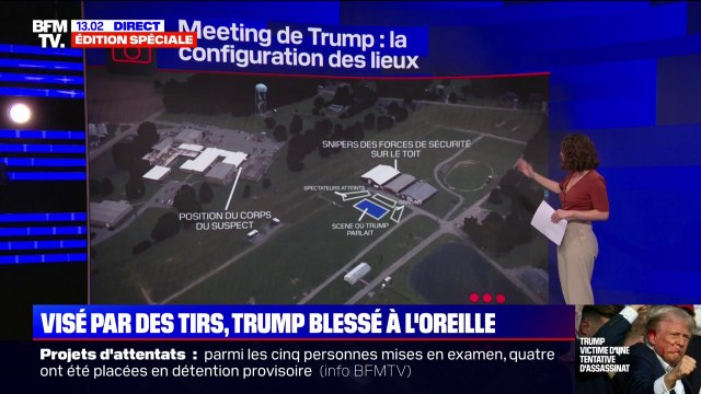 LES ÉCLAIREURS - Donald Trump attaqué: quelle était la configuration des lieux?