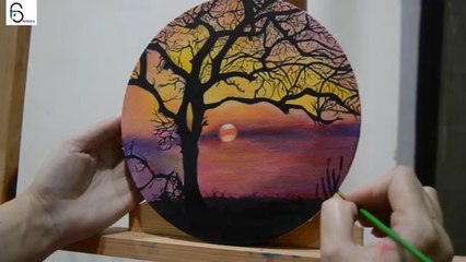 Softly the Evening came with the Sunset