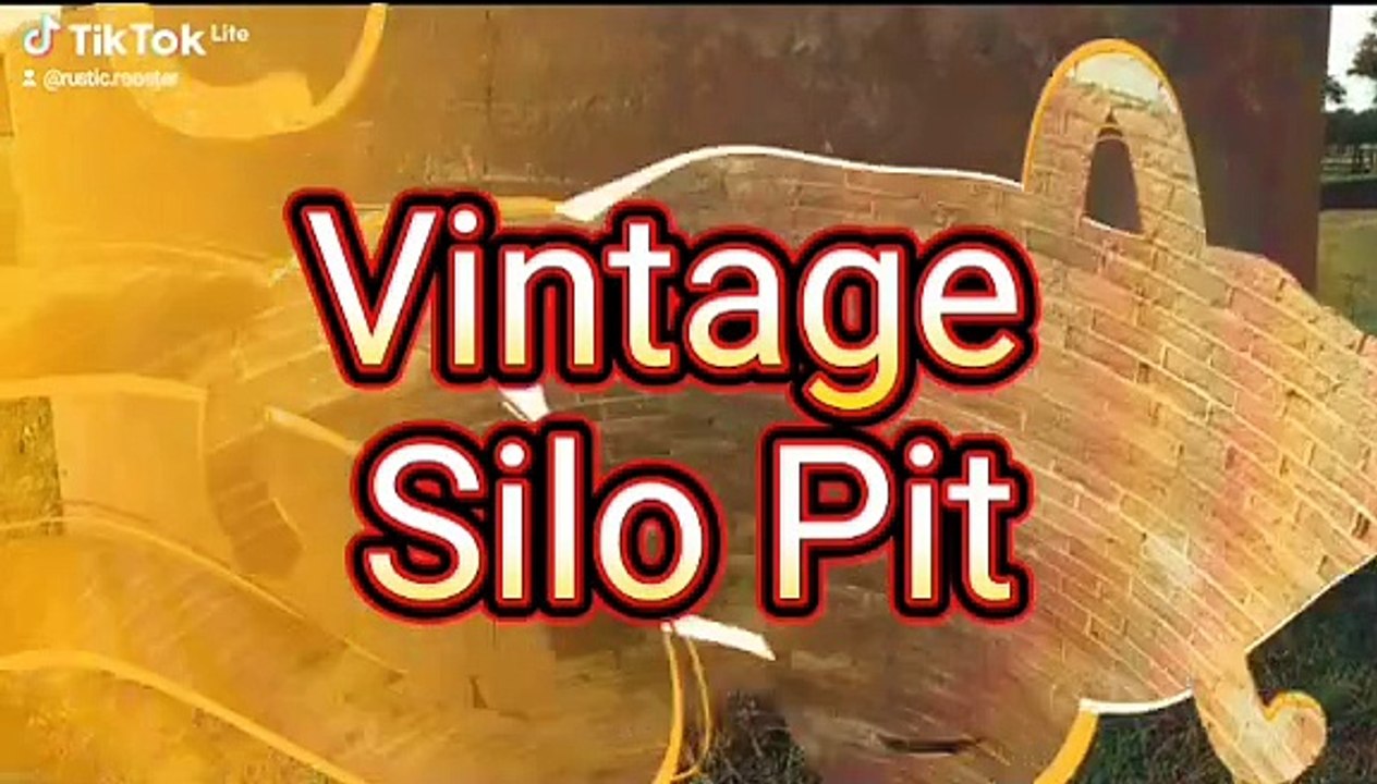Vintage silo pit ..