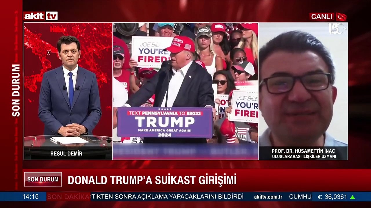 Donald Trump'a yönelik suikast girişimi