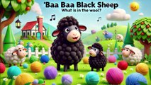 Baa Baa Black Sheep | Nursery Rhymes & Kids Songs | Little Melod Junction