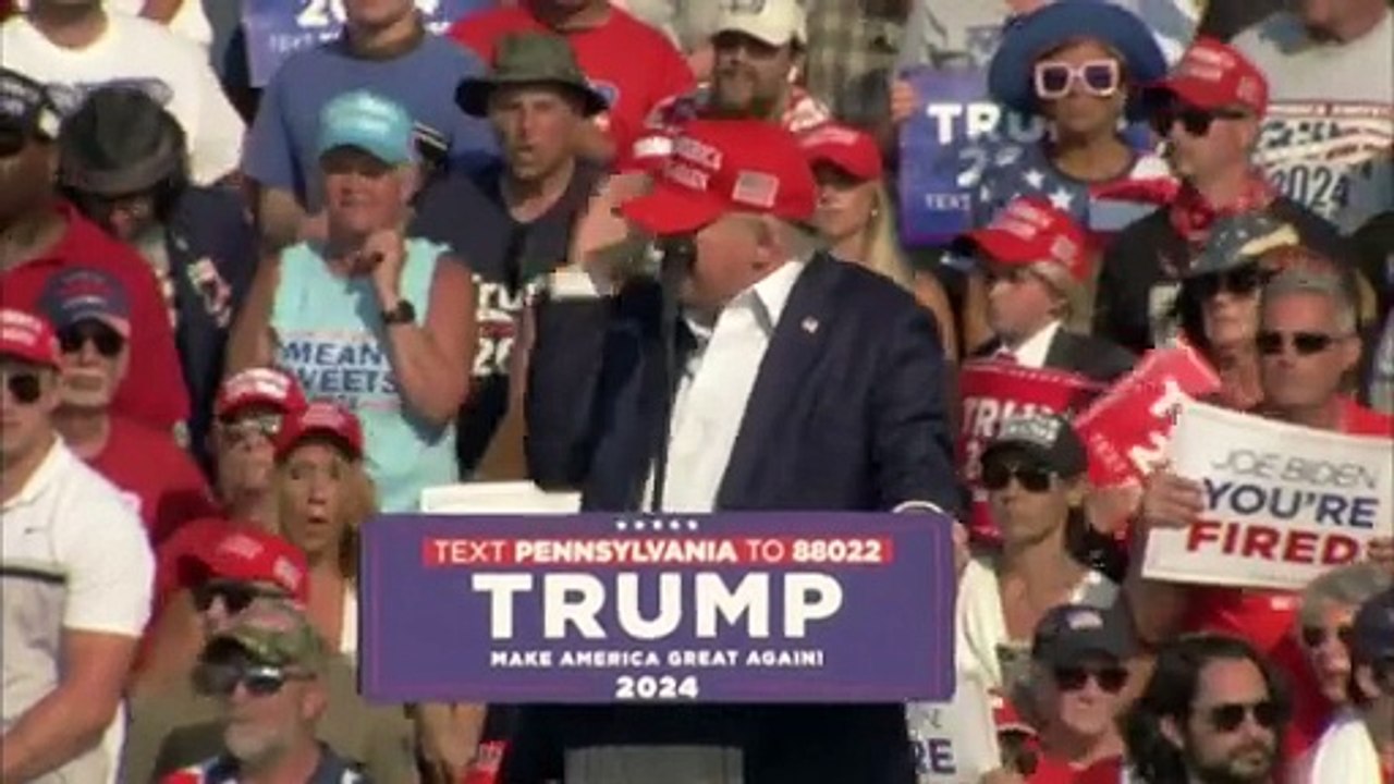 'Verabscheuungswürdig': Politiker weltweit verurteilen Attentat auf Trump