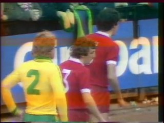 NORWICH  -   LIVERPOOL  -  1980  - SAISON  1979/1980  -