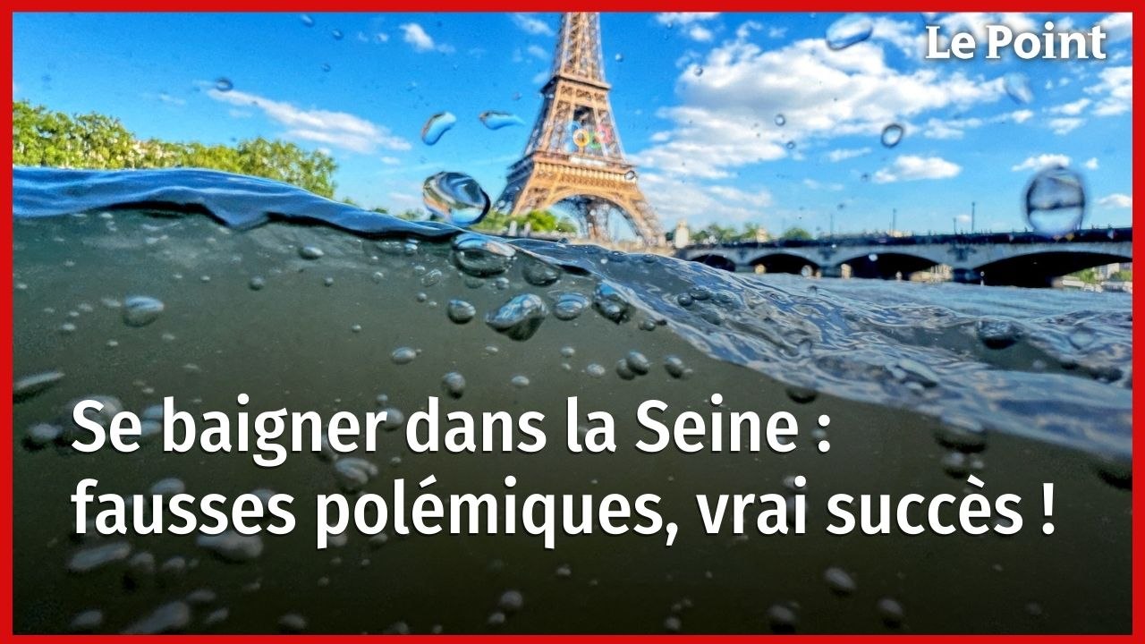 Se baigner dans la Seine : fausses polémiques, vrai succès !
