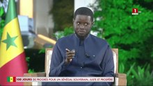 Conférence de presse : Bassirou Diomaye Faye loue les efforts d'Ousmane Sonko