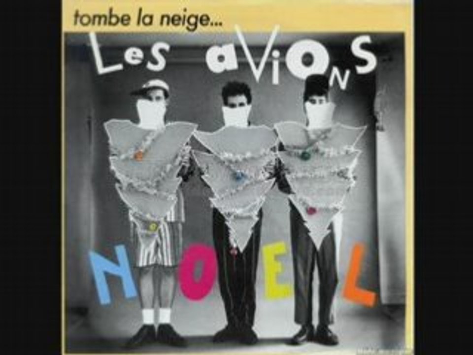Les avions -tombe la neige