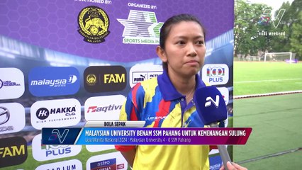 Malaysian University benam SSM Pahang untuk kemenangan sulung