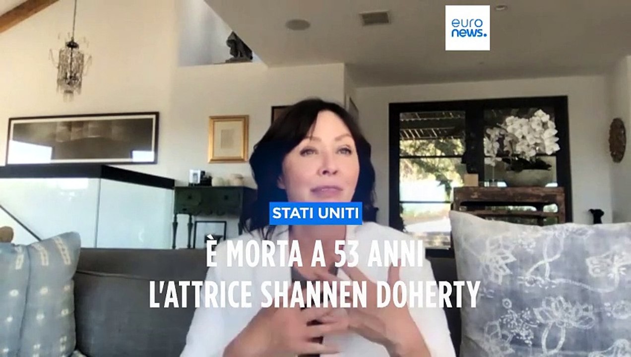 È morta Shannen Doherty: attrice famosa per Beverly Hills 90210 e Streghe
