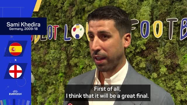 Khedira excited for Spain and England's Euro showdown