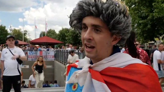 England fan in Queen Elizabeth outfit defends spending £2000 to be at Euro 2024 final