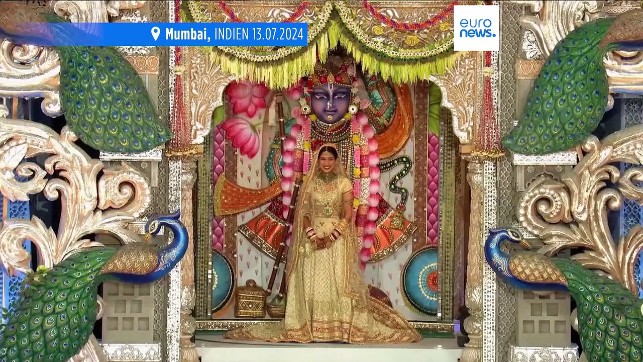 Traumhochzeit in Mumbai: Prommis machen Milliardärs-Sohn ihre Aufwartung