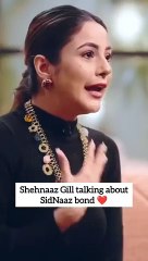 Shehnaaz Gill talking about sidnnaaz bond