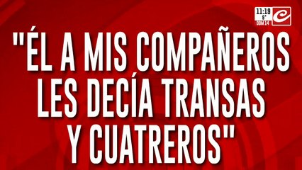 La policía en la mira: declaró un compañero de Maciel