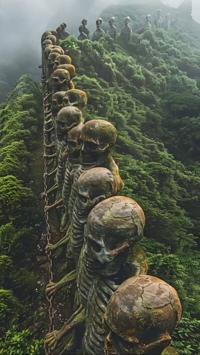 Horror mountain in the world