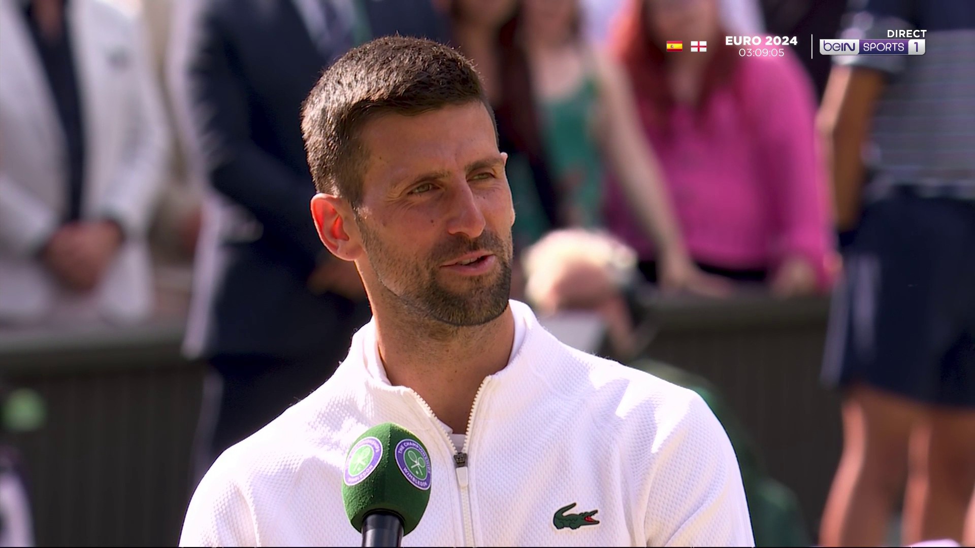 Wimbledon - Djokovic : "Carlos mérite, de loin, la victoire aujourd'hui"