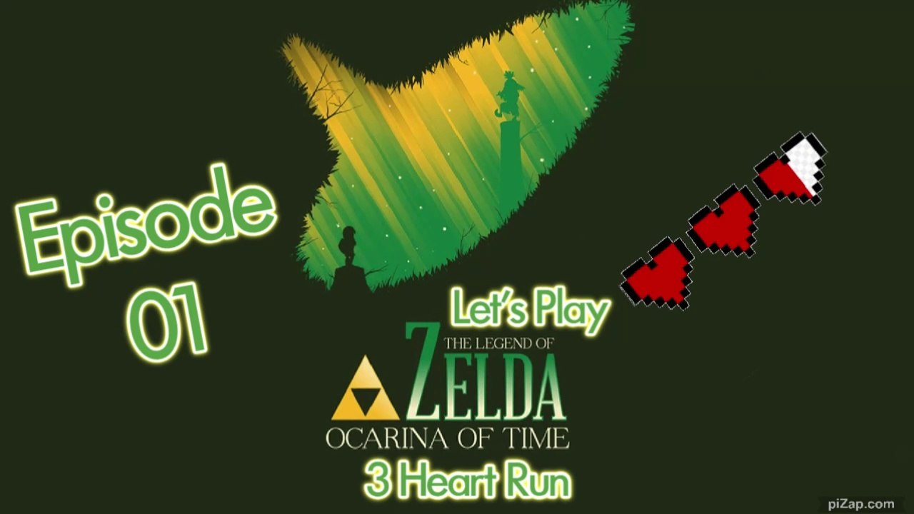 Let's Play - The Legend of Zelda - Ocarina of Time - 3 Heart Run - Episode 01 - Kokiri Forest