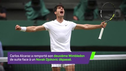 Wimbledon - Alcaraz écrase Djokovic et remporte son 2ème Wimbledon