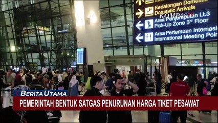 Video herunterladen: Sandiaga: Pemerintah Bentuk Satgas Penurunan Harga Tiket Pesawat!