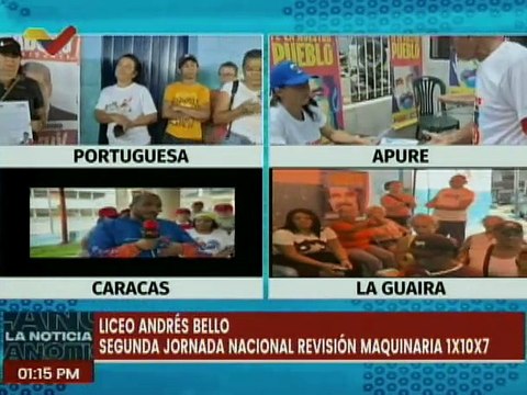 Caracas | Jefes de UBCH de la parroquia La Candelaria preparan maquinaria del 1x10x7 de cara al 28-J