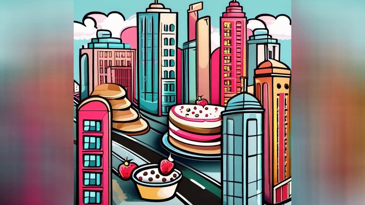 A city where everyone only eats dessert
