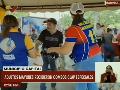 Entrega de combos CLAP especiales favoreció a 40 círculos de adultos mayores en el edo. Barinas