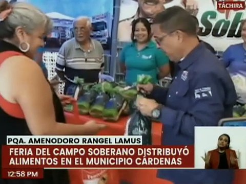 Táchira | Feria del Campo Soberano favorece a 10 comunidades de la pqa. Amenodoro Rangel Lamús