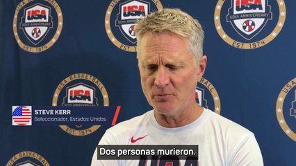 Steve Kerr consternado con el atentado a Trump