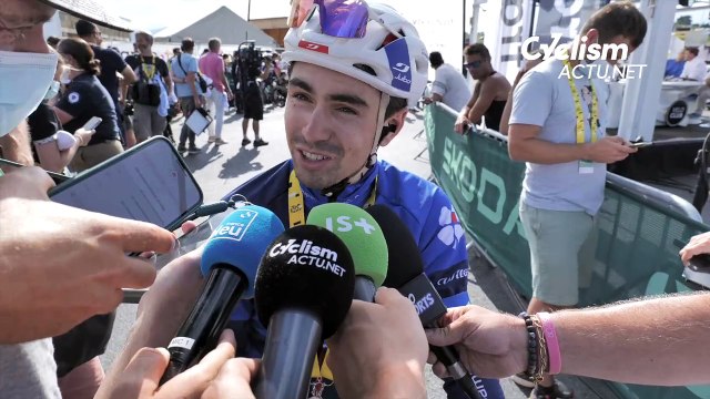Cyclisme - Tour de France 2024 - Lenny Martinez : J'ai explosé... mais au moins j'aurai essayé !