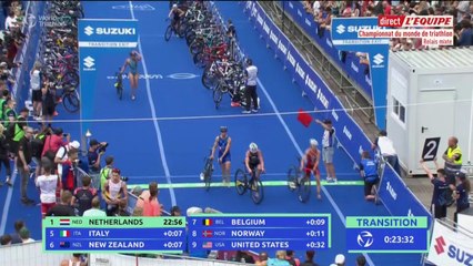 Le replay du relais mixte à Hambourg - Triathlon - World Triathlon Championship Series