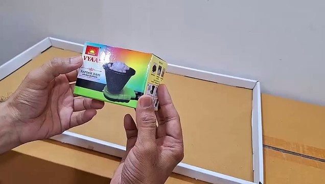 Unboxing and Review of Magic Electric Kapoor Dhoop Dani Incense Burner Stand Beautiful Smart Aroma Oil Electronic Metal Holder Camphor Diffuser Home, Temple, Office