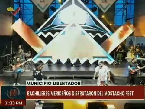 Mérida | Bachilleres del municipio Libertador disfrutaron de concierto Mostacho Fest