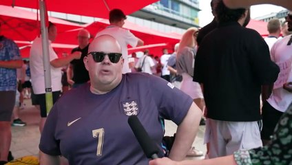 England fans hopeful ahead of Euros final