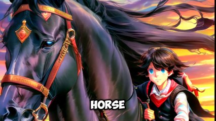 _The Black Horse and the Boy_Midnight Bond: A Tale of Unlikely Friendship"