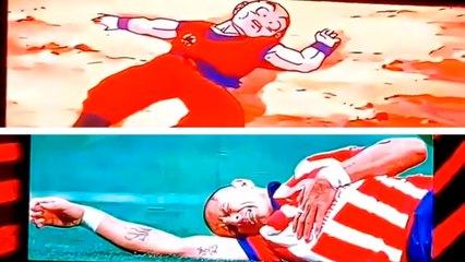 Xolos se burla de Chicharito usando a Krilin de Dragon Ball en las pantallas del Estadio Caliente