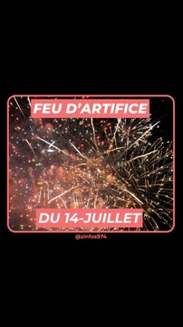 Revivez le feu d'artifice du 14-Juillet